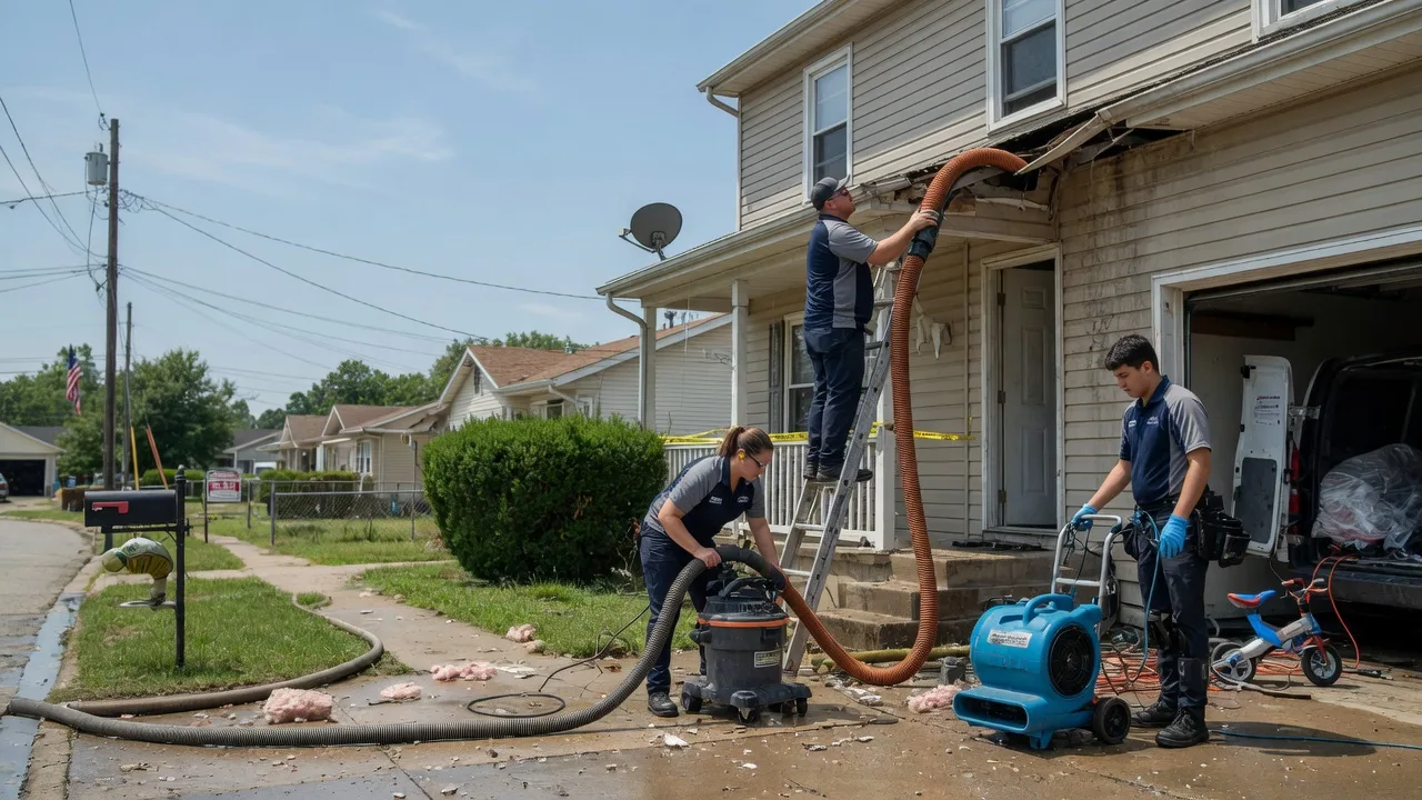 Water Damage Restoration in Middletown, IA near me